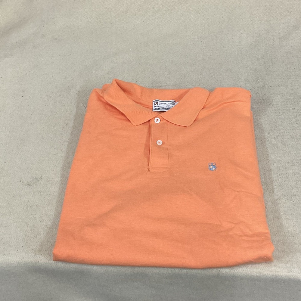 EUC Mens short sleeve High cotton polo shirt
